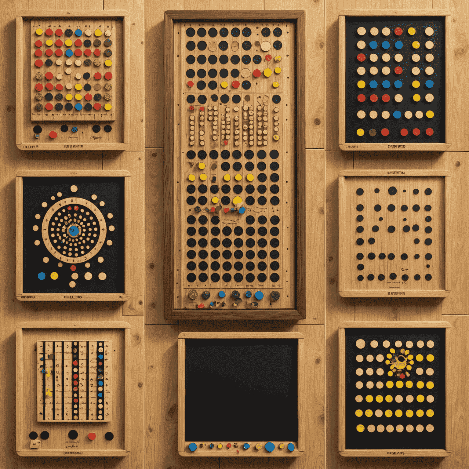 A collage of various user-created Plinko levels, showcasing different designs and themes