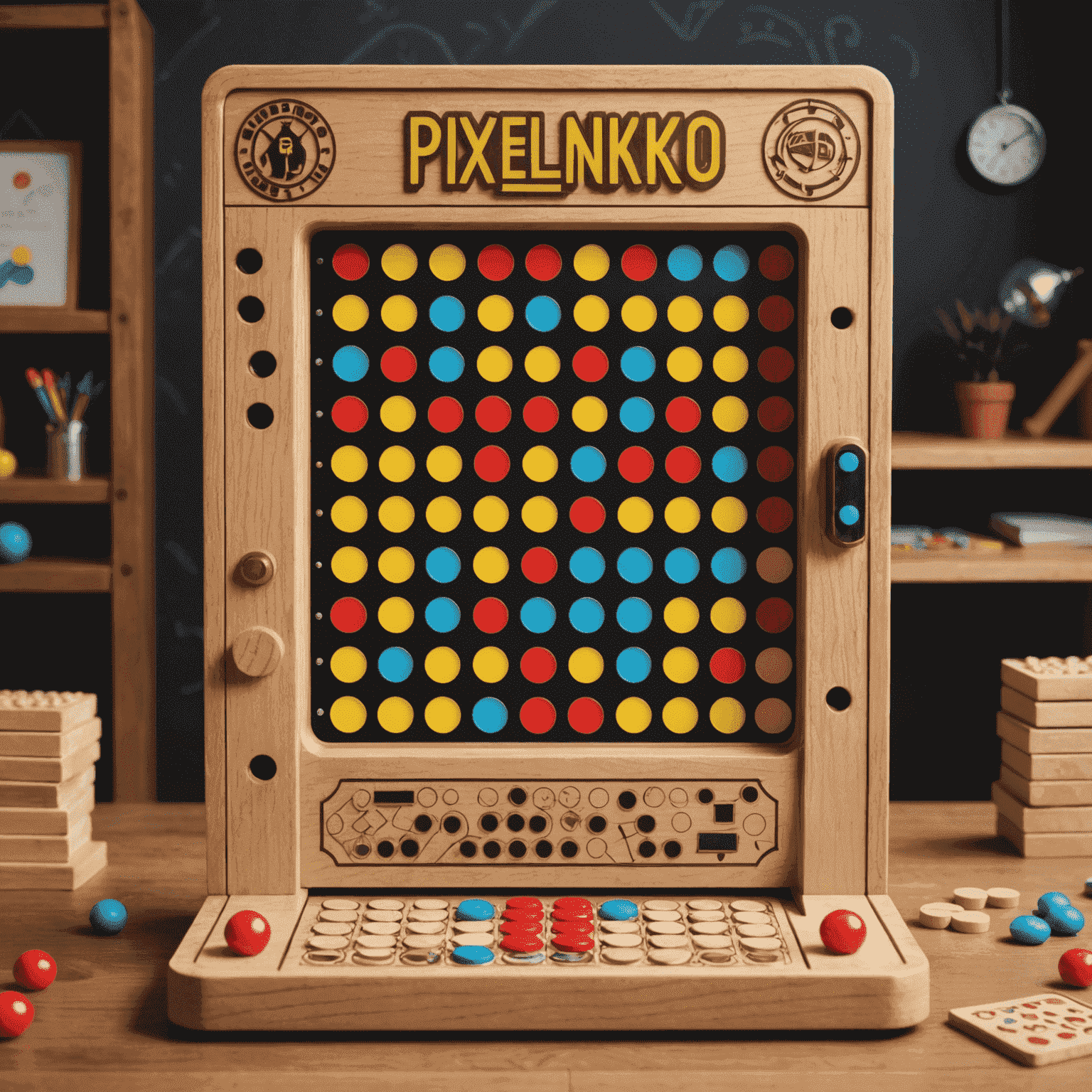 PixePlinko gameplay screenshot with strategy tips overlaid